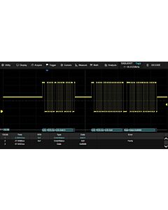 Siglent SDS3000X HD MIL-STD 1553B trigger & decode lisens