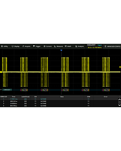 Siglent SDS3000X ARINC 429 trigger & decode lisens