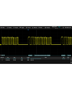 Siglent SDS3000X HD CAN-FD trigger & decode lisens